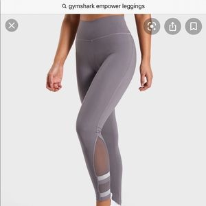 GYMSHARK EMPOWER LEGGINGS - SLATE LAVENDER